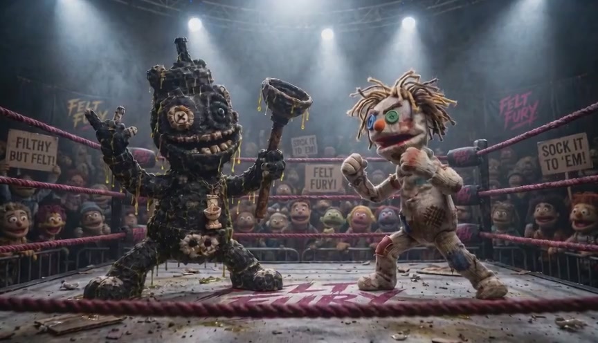 Pandemonium vs. The jason puppet