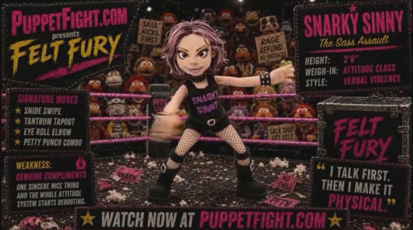 Snarky Sinny Promo Video